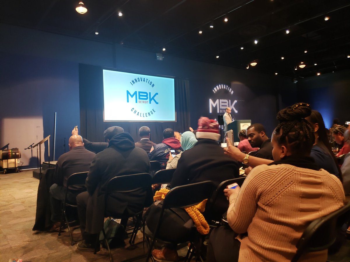 SirenPRDet's tweet photo. "When you speak up, and speak clearly and with focus, you'll find incredible things will happen." #MBKDetroit #iconicleaders https://t.co/2HzMyJ6u0Q