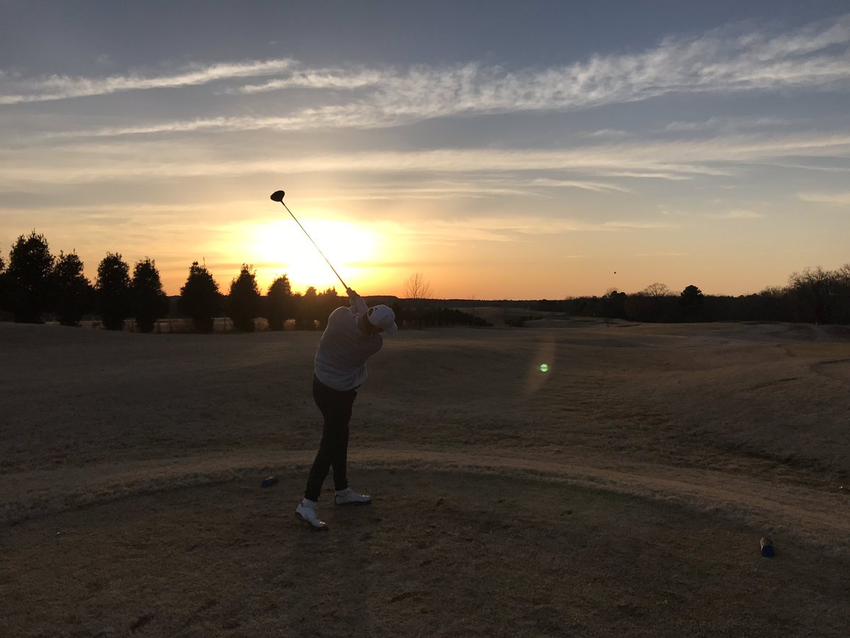 The new and improved top 3 took advantage of the beautiful February weather on this fine Tuesday evening. #3peat #TrustTheProcess