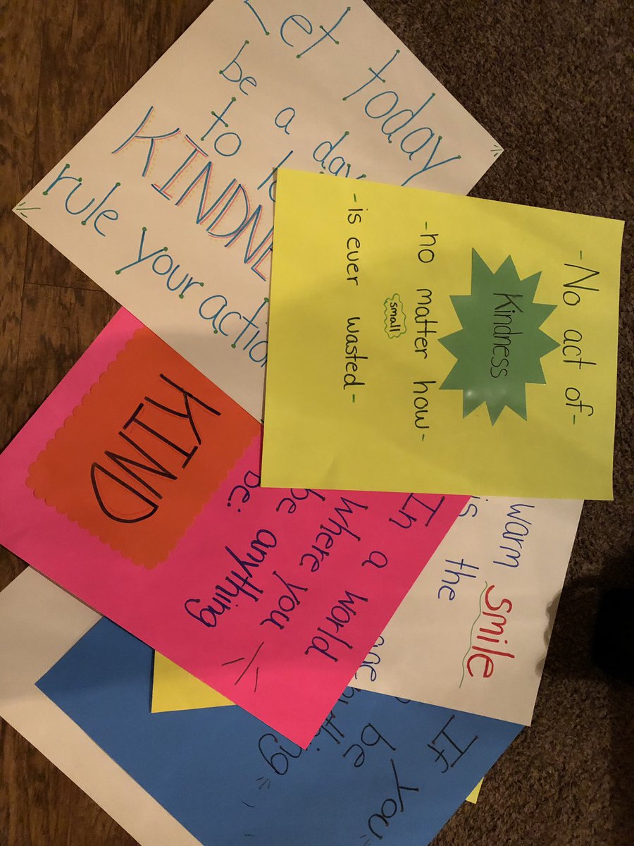chell_langham's tweet photo. KINDNESS Week: Day 1 https://t.co/JkeQAgCOPX
