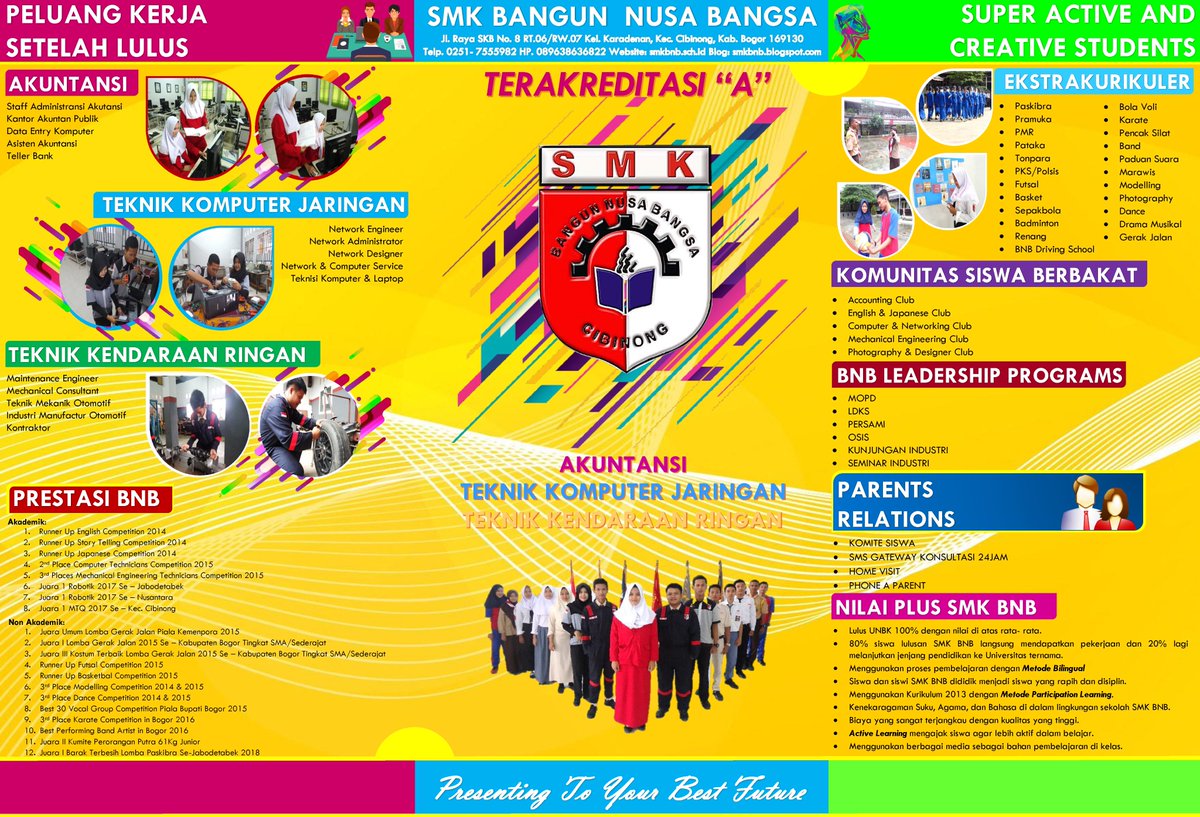 SMK BANGUN NUSA BANGSA (@smkbnb) on Twitter photo 