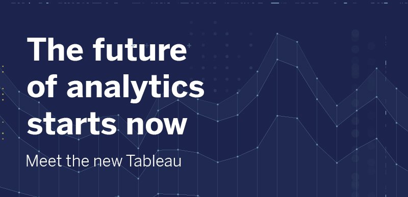 tableau's tweet image. It’s here, #DataFam! Tableau 2019.1 is overflowing with awesomeness: Ask Data, Prep Conductor, export to PowerPoint and more: tabsoft.co/2DwfZ2B