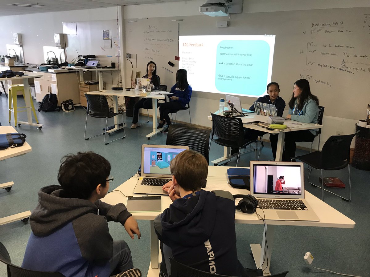 frankmcgowa's tweet photo. Students are giving #feedback on #isbFutures #igniteweek projects. #learnISB https://t.co/KkBTpmPmjs