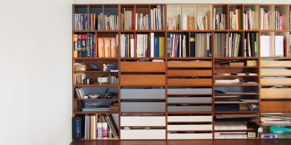 ①LAUANSHELVES ラワンシェルブズ　ホワイト　d&department 自由につかえる箱型シェルフ LAUAN SHELVES | D&DEPARTMENT