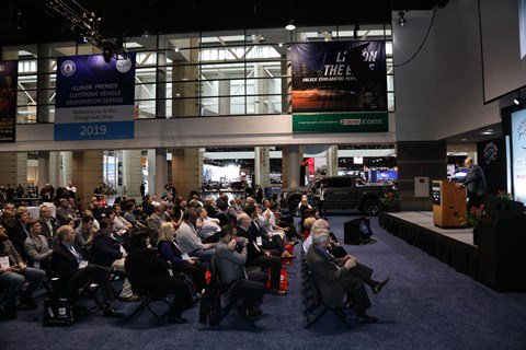 absolutepros's tweet photo. It was exciting to produce another Motorweek press conference for the Chicago Auto Show this year. Come check out the Chicago Auto Show now through February 18th! @TheChicagoAutoShow #cas2019 #mccormickplace #drivechicago #motortrend #motorweek #chicago #chicagoevents #chievents https://t.co/qXRnl0dPUo