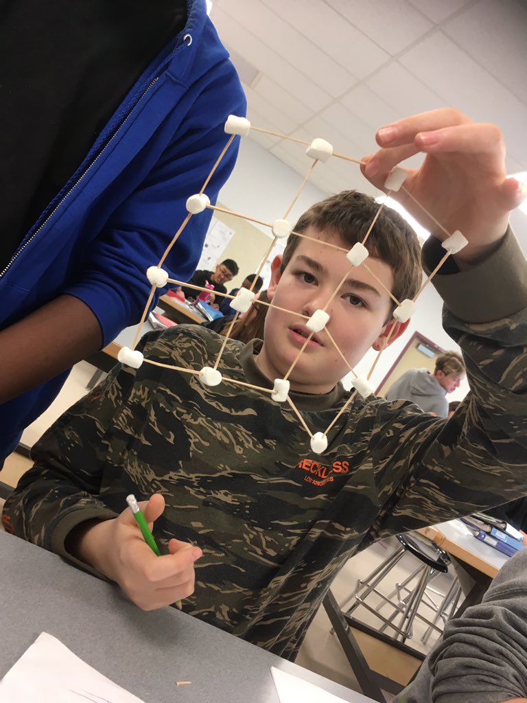 ChrystalPaddock's tweet image. Toothpick patterns. Today we explored linear and non linear relations through toothpick patterns and marshmallows. #grade8 #mathisfun #linearrelations @OLG_CCSD #marshmallows #yummymath