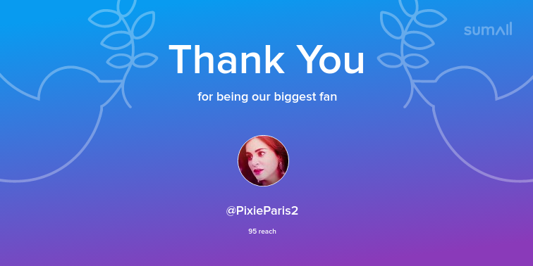 DakshGera's tweet photo. Our biggest fans this week: @PixieParis2. Thank you! via https://t.co/RHsLnuzoLn https://t.co/e4d4Ynya0T