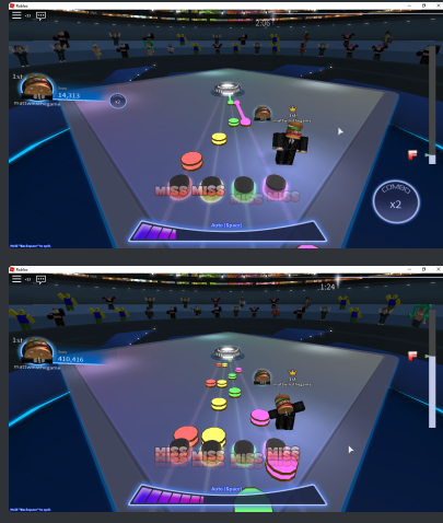 Spotco Robeatsdev On Twitter Note Colors Other Updates Are Live Check Out All These Crazy Color Combinations Being Used By Other Players In The Community Robloxdev Play Now Https T Co Xbrktpmt5b Https T Co Bjpjcchyvw - robeats roblox how to change your buttons