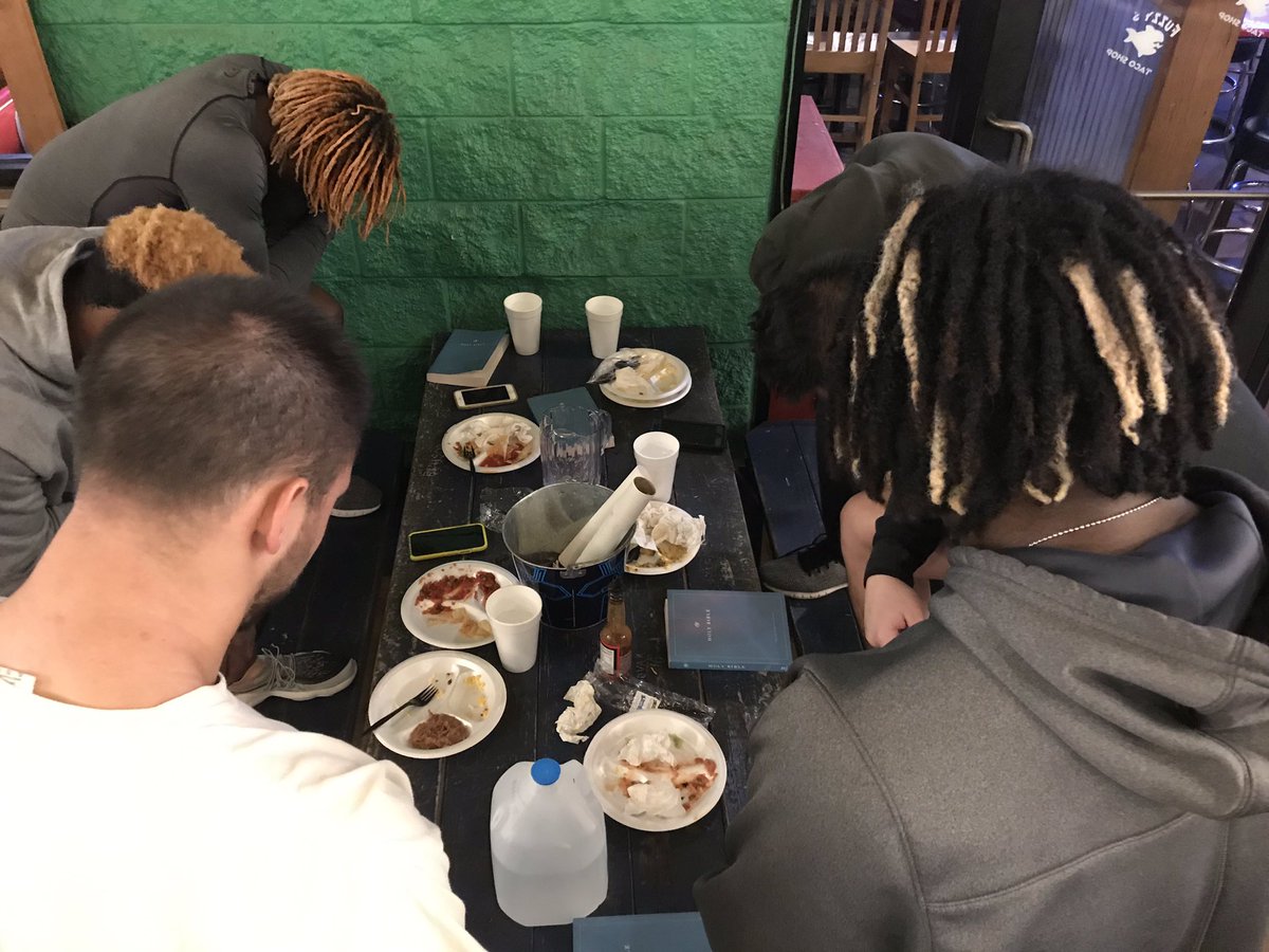 AIA_SFA's tweet photo. The Bible asks life’s biggest question: Who do you say Jesus is? 

The answer for these men? 
🗣They say He is Lord. https://t.co/y6GELNZmvi