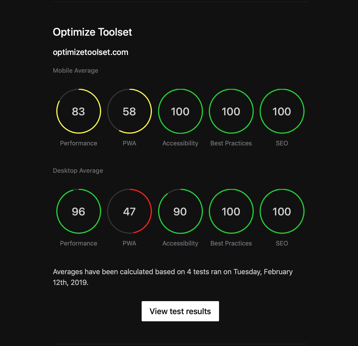 ryanhefner's tweet image. Sometimes you have to put in a little extra work to make things nice. Doubly so when it comes to building emails.

Wrote a quick service to dynamically render these progress circle images for @OptimizeToolset.

It’s getting there! About to send out a few more invites. Want one!?
