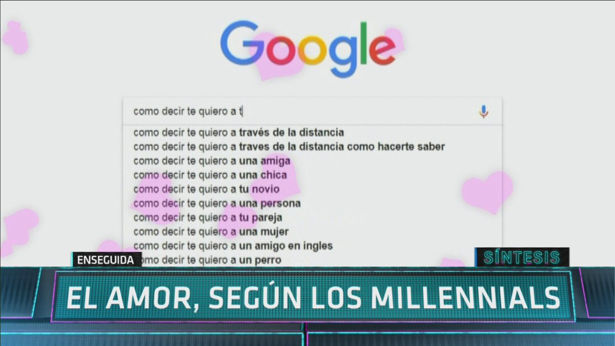 Sintesis_13's tweet image. Ya viene el #DistinGuido de hoy... 
Para adelantarnos a #SanValentin: el #amor, según los #millennials