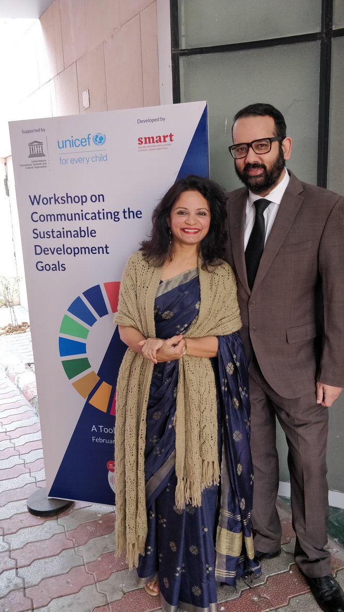 pinkychandran's tweet photo. .@Girisham1 and I are @theradiofest and we can't wait for it to begin. 3 minutes to go. 2nd edition of #theradiofestival #WorldRadioDay
#SDG #Sdgtoolkit launch @UNESCO_NDL https://t.co/lhOZpNy5Lh