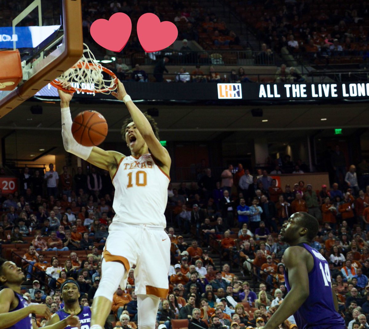 Valentine’s Day goals: 

Find someone who loves you as much as Jaxson Hayes loves alley-oops.