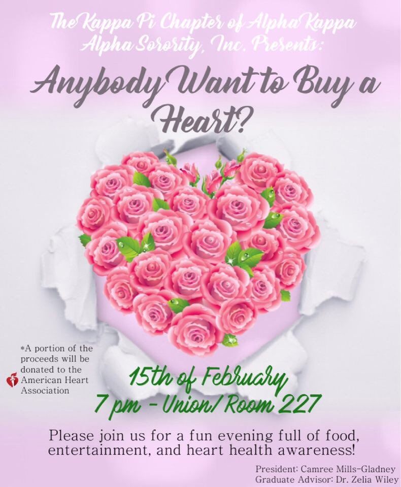 KStateAKAs's tweet photo. Love is in the air and it’s almost that time! Don’t forget to catch us this week in the union this Thursday to sign up!!! 😏💖 https://t.co/yflcLBHMec