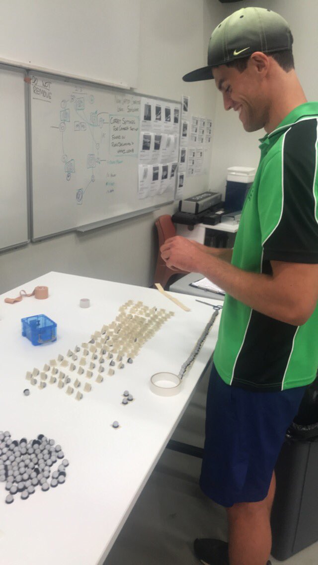 Meaghan Harris (@meaghan_harris1) on Twitter photo Prepping for Biomechanics data collection whilst listening to <a href="/Mitch_R_Smith/">Mitch Smith</a> on ABC radio discussing children’s sport specialisation. I feel as though you can never have enough tape pre-prepared. Prepping for Biomechanics data collection whilst listening to <a href="/Mitch_R_Smith/">Mitch Smith</a> on ABC radio discussing children’s sport specialisation. I feel as though you can never have enough tape pre-prepared.