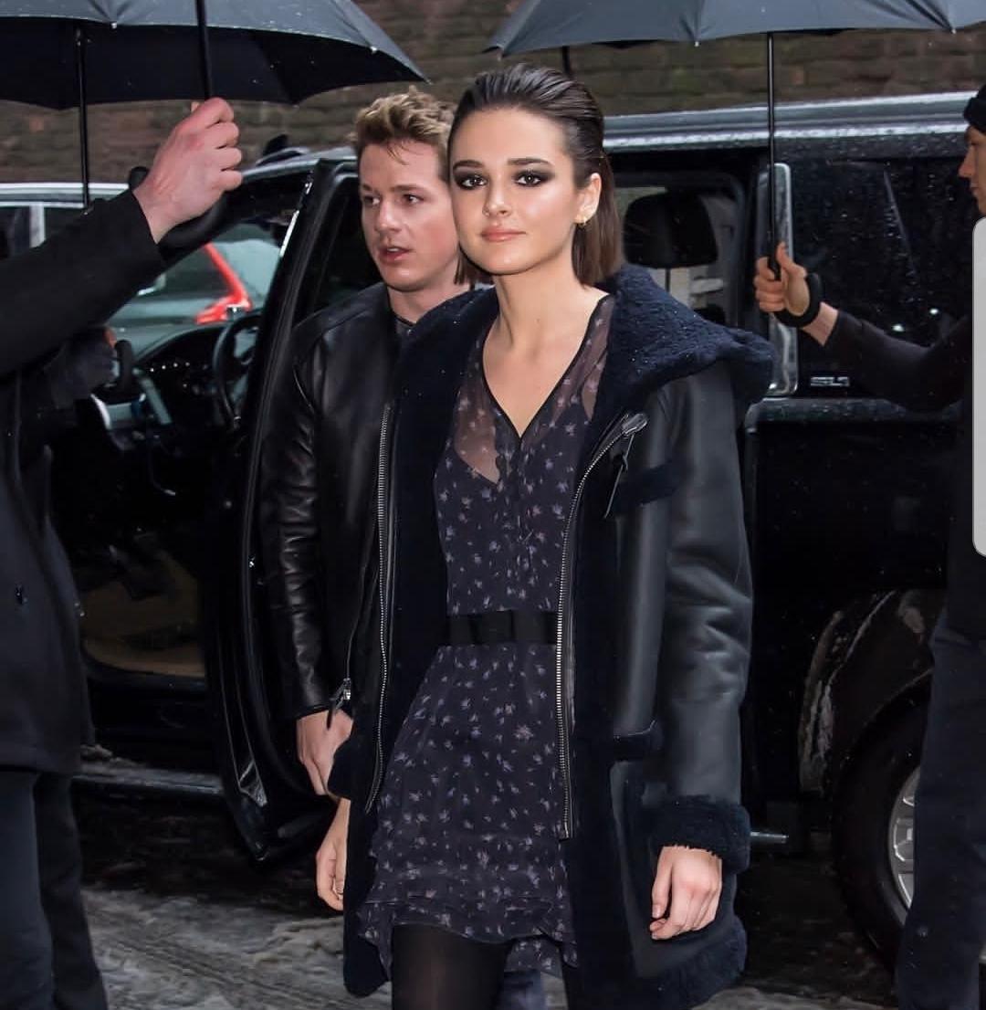 CL on Twitter "Charlie puth & Charlotte Lawrence arriving the Coach