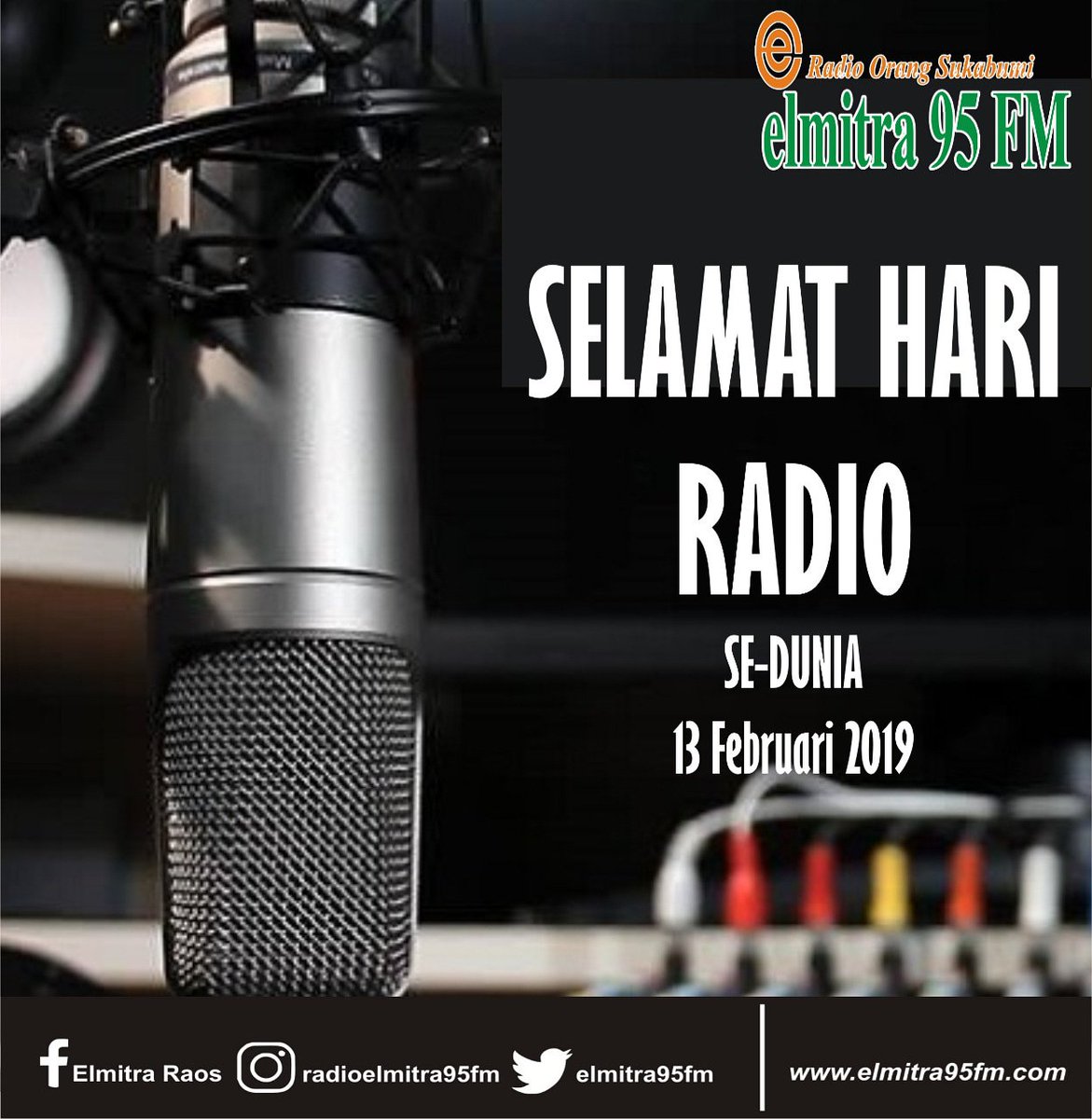 Selamat hari Radio sedunia #Ayodengarkanradio