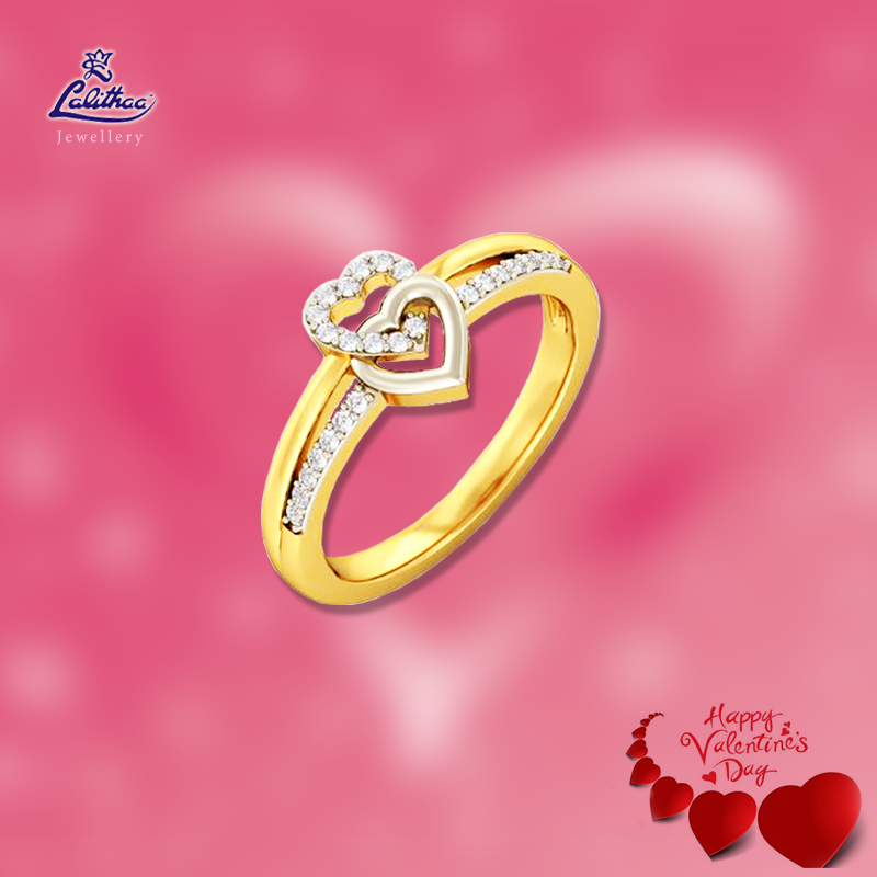 This ring resembles the quote "Made for Each Other". For more collections visit - lalithaajewellery.com. #DiamondRing #DiamondRingCollection #RingCollection #ValentinesCollection #ValentinesJewelleryCollection #ValentinesDayCollection #ValentinesDay #LalithaaJewellery