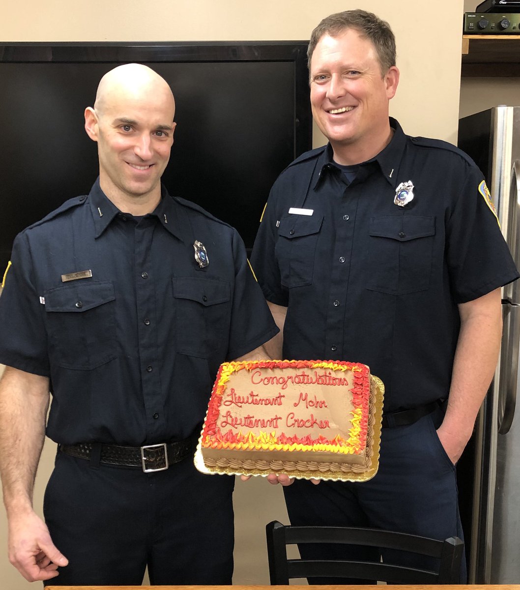 Congrats to Ben Crocker and Chris Mohr on your promotions to Lieutenant! #proudlyserving #missoularuralfiredistrict #mrfd