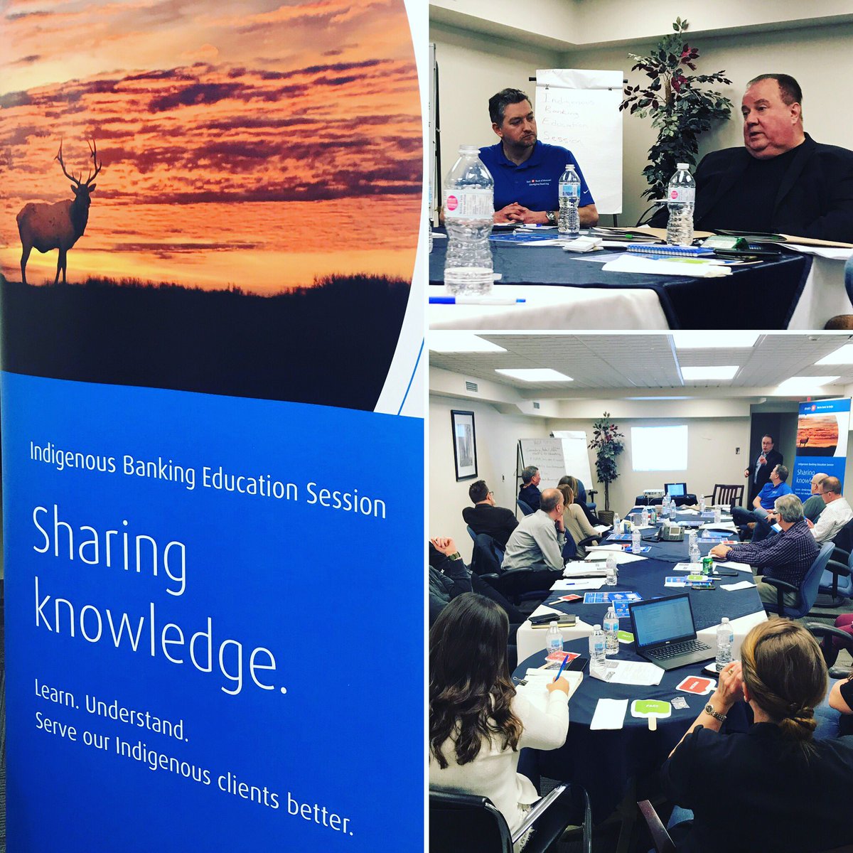 Privileged to participate along with <a href="/BMO/">BMO</a> senior leaders in the 3rd Indigenous Banking Education &amp; Cultural Awareness round table wonderfully facilitated in part by Chief Maracle of the Mohawks of Bay of Quinte #proudtoworkatbmo #share #indigenous bmo.com/indigenous/en/…