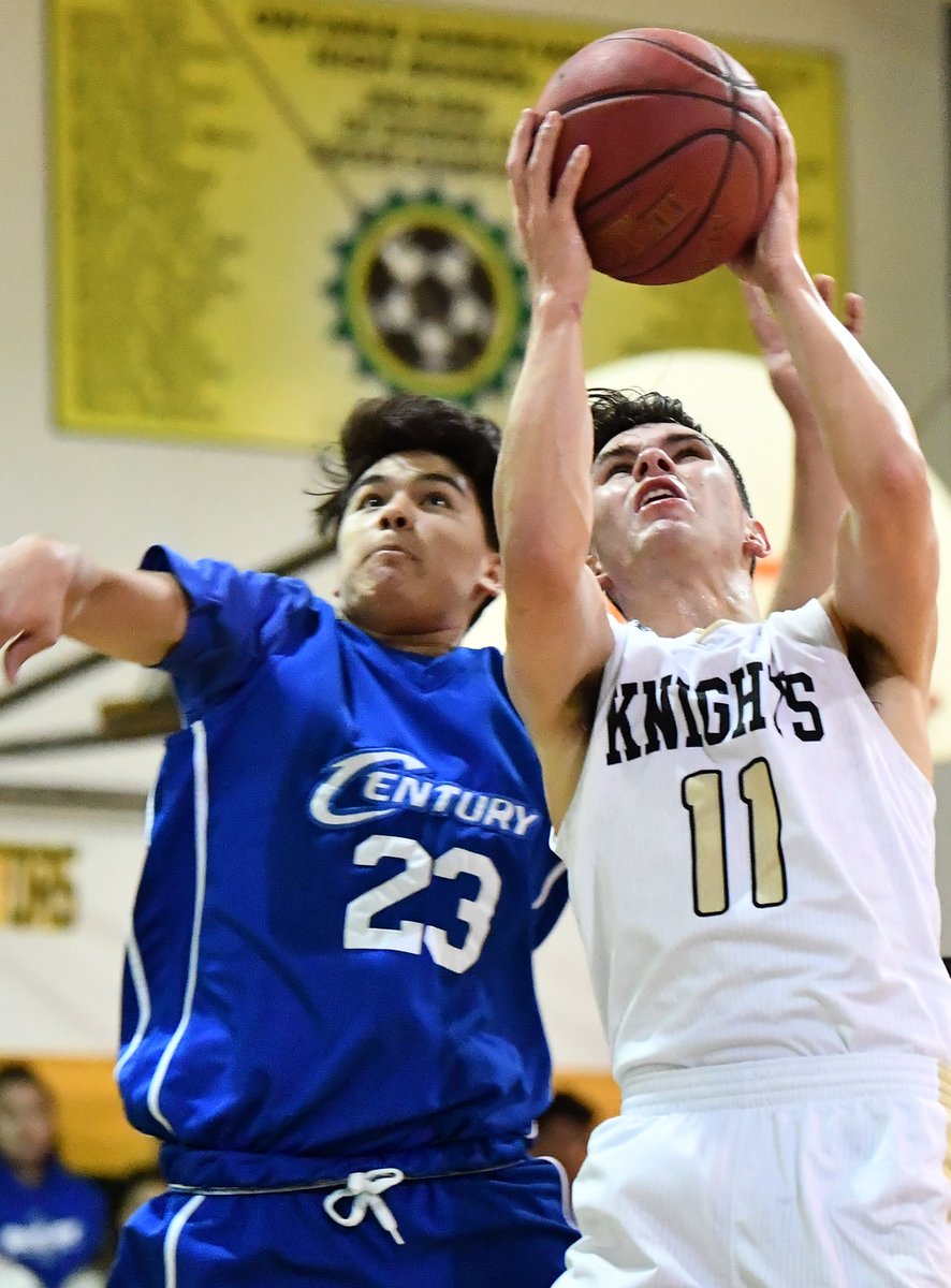 Photos from tonight's Ontario Christian's 67-38 win vs Century in <a href="/CIFSS/">CIF Southern Section</a> Division 4A 2nd round boys basketball playoff game. Knights travel to Pacifica Christian (Santa Monica) Thursday in the quarterfinals.
<a href="/OCHSAthletics/">OCHS Athletics</a> <a href="/OC_Boys_BB/">Ontario Christian Boys Basketball</a> @TrujilloDerryl <a href="/Statmaster2/">Larry Vanden Berge</a> <a href="/MBalderas11/">Michelle Balderas</a>