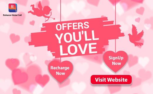 Global_Call's tweet image. Express Your Love this Valentine &amp;amp; Get FREE Talktime. Offer Valid Till 15th Feb 2019, 12:00 hrs GMT. Read more goo.gl/wd3Aiz T&amp;amp;C Apply