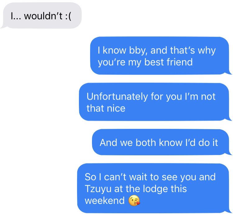 「ᴍᴏᴍᴏ ᴛᴇxᴛs sᴀɴᴀ」𝘚𝘢𝘯𝘢’𝘴 𝘢 𝘨𝘰𝘰𝘥 𝘧𝘳𝘪𝘦𝘯𝘥, 𝘔𝘰𝘮𝘰‘𝘴 𝘲𝘶𝘦𝘴𝘵𝘪𝘰𝘯𝘢𝘣𝘭𝘦 :)