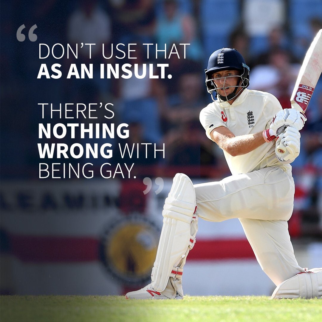 If you didn’t already love Joe Root, you will now. 

A wonderful retort to Shannon Gabriel’s distasteful sledge.