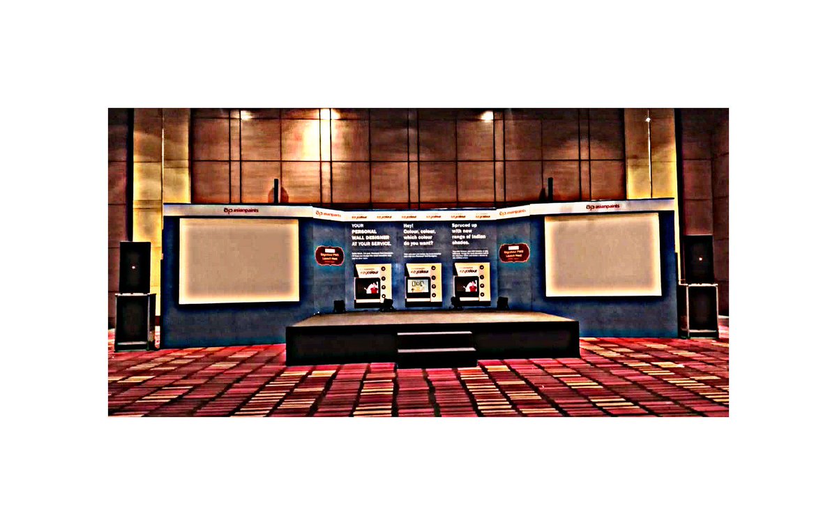 Bling_india's tweet photo. The corporate world has the resources to improve the world and surely #blingentertainment makes it possible to #live &amp; #work
#corporate #event #asianpaints   #new #colour #colourful #chandigarh #2019 #hyattregency  #successful #work #conference #thoughts #articles #speakers https://t.co/IvNmBiCjCZ