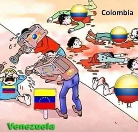 ZuletaOnate's tweet photo. @NoticiasCaracol @NoticiasRCN Ahí están pintaos. https://t.co/USXLIT7X11