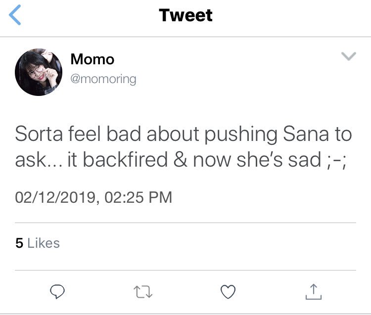 「ᴍᴏᴍᴏ ғᴇᴇʟs ʙᴀᴅ」𝘸𝘦𝘭𝘱 𝘵𝘩𝘢𝘵 𝘣𝘢𝘤𝘬𝘧𝘪𝘳𝘦𝘥.