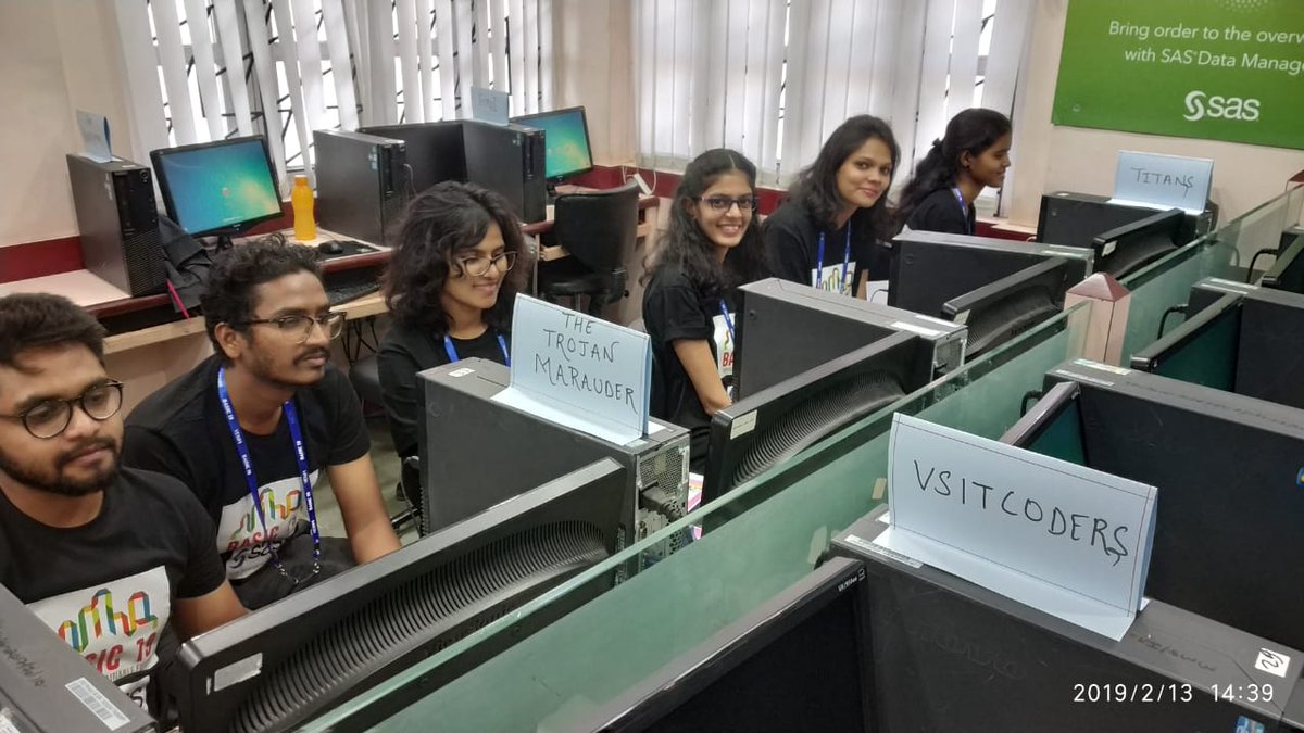 VESIMspeaks's tweet photo. Power to all our young coders of #DataQuezt 19. It's going to be a long and "hack-tic" night at #Basic19
#vesim #Hackathon #Mumbai #beVESIMite #Coding https://t.co/fJU2FK8ETL