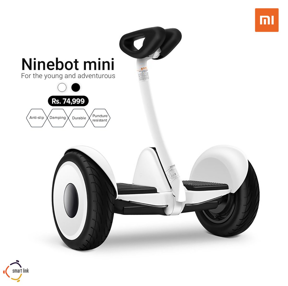 MistorePk's tweet photo. Built for the young and adventurous, meet the new #NinebotMini which is designed to make every ride an adventure for you.
Shop at mistore today: https://t.co/DwXnxSL6QB
#NineBotMini #YourNewRide #Mistore #MiPakistan https://t.co/os8P9uRQJw