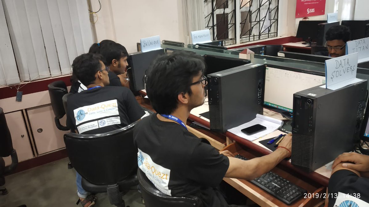 VESIMspeaks's tweet photo. Power to all our young coders of #DataQuezt 19. It's going to be a long and "hack-tic" night at #Basic19
#vesim #Hackathon #Mumbai #beVESIMite #Coding https://t.co/fJU2FK8ETL