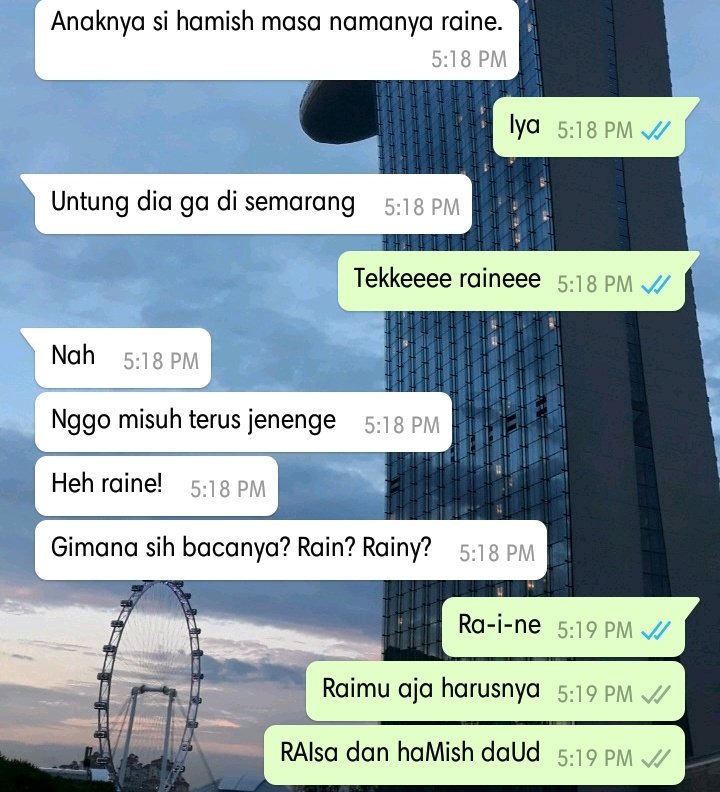 Sebuah pergunjingan tentang #RaisaLahiran