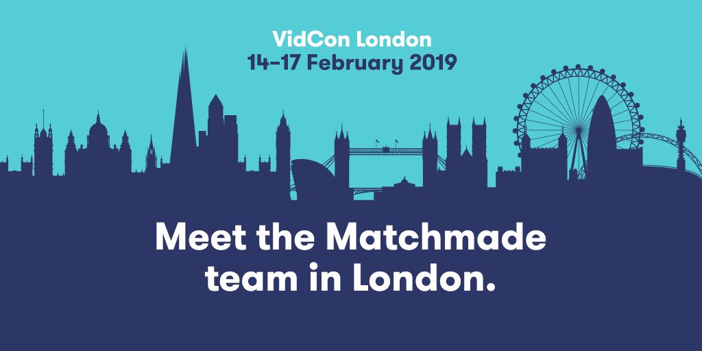 matchmadetv's tweet photo. We're back in #London for @VidCon tomorrow! If you're a #contentcreator or an #influencermanager interested in learning more about #influencermarketing, dm us or write to hello@matchmade.tv. We would love to meet + chat with you there.
#SocialMedia #VidCon #VidConLDN #YouTube https://t.co/jiQCK4Na7R