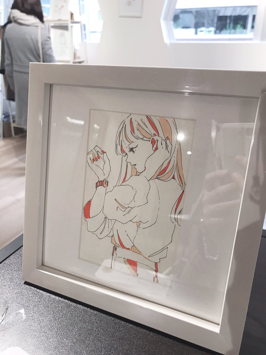 オリタケイさん(@Oritakeikou )の個展に行ってきました!
知ったのは最近なんだけど線画の描き方も配色もイキイキしてる女の子も素敵すぎる! 