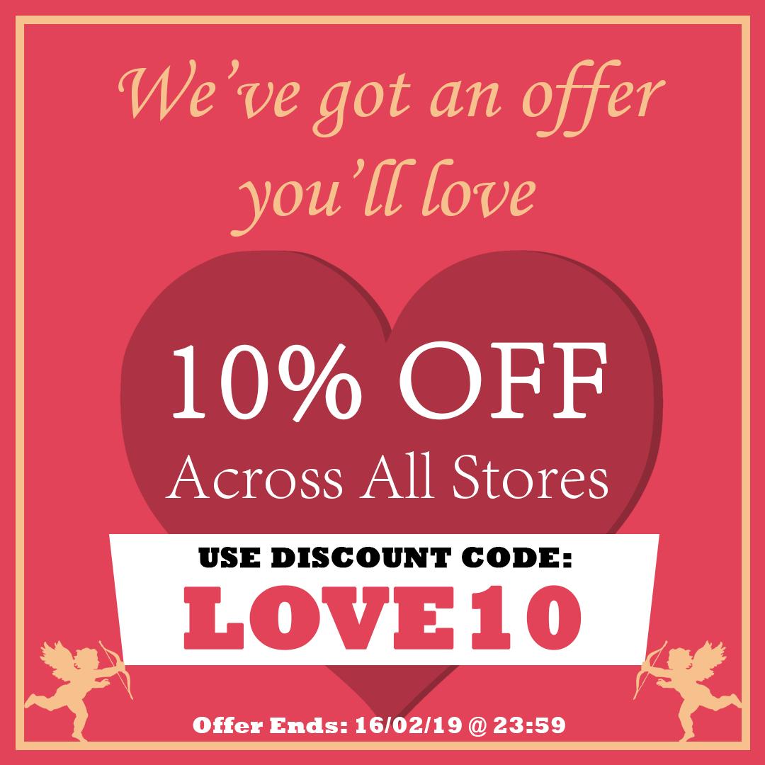 MachineTapping's tweet image. Roses are red, violets are blue, we&apos;ve got an early Valentine&apos;s gift from us to you 🌹🎁 Browse our store today: goo.gl/eCF4TB

Offer applies to all @AllendaleGroup stores and ends: 16/02/19 @ 23:59