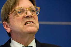 LeaWh21's tweet image. The most odious lying  bureaucrat the EU #verhofstad