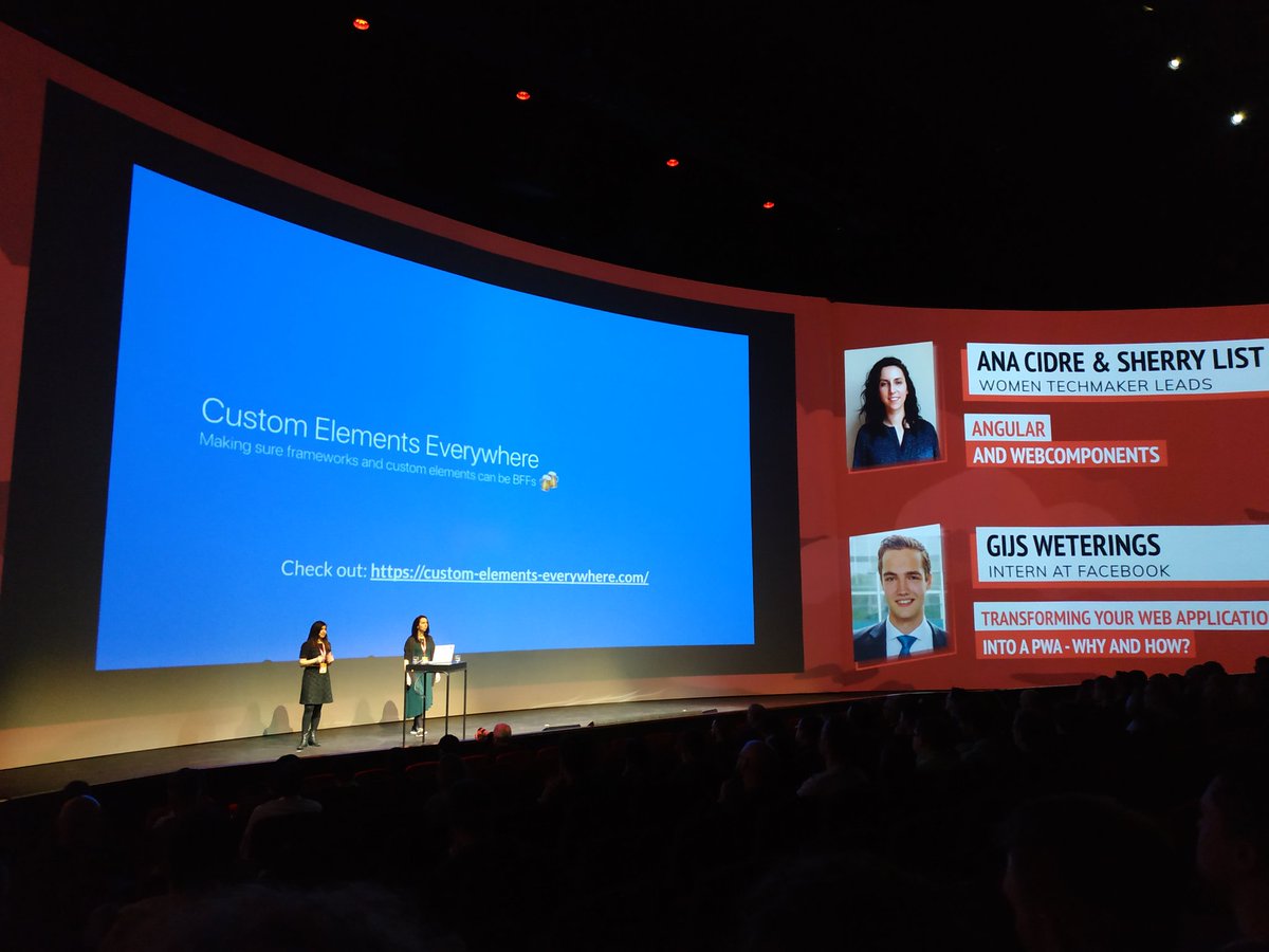 rubnvp's tweet image. .@AnaCidre_ from Spain 🇪🇸 talking about #WebComponets with @angular at @Frontend_Love 🙌😄 #FrontendDeveloperLove