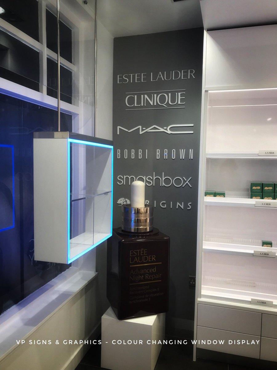 VPSignsGraphics's tweet photo. Set Your #colours however you like... 
Signage to match the #fragrances
@VPSignsGraphics 
#interiordesign https://t.co/iFTNsTN6TR
