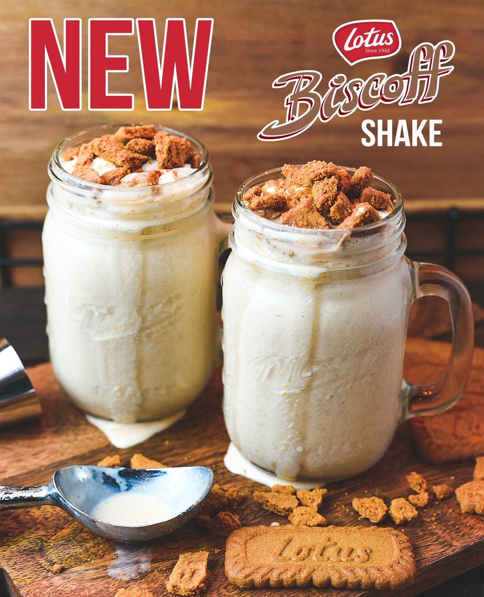 NEW FLAVOUR ALERT!!
Check out our incredible new milkshake flavour. Creamy Vanilla Frozen Yogurt with Lotus Biscoff Biscuits. Available Now. tinyurl.com/y3sun4lk 
Don't forget to add on your FREE Counter Card when ordering online or over the phone!