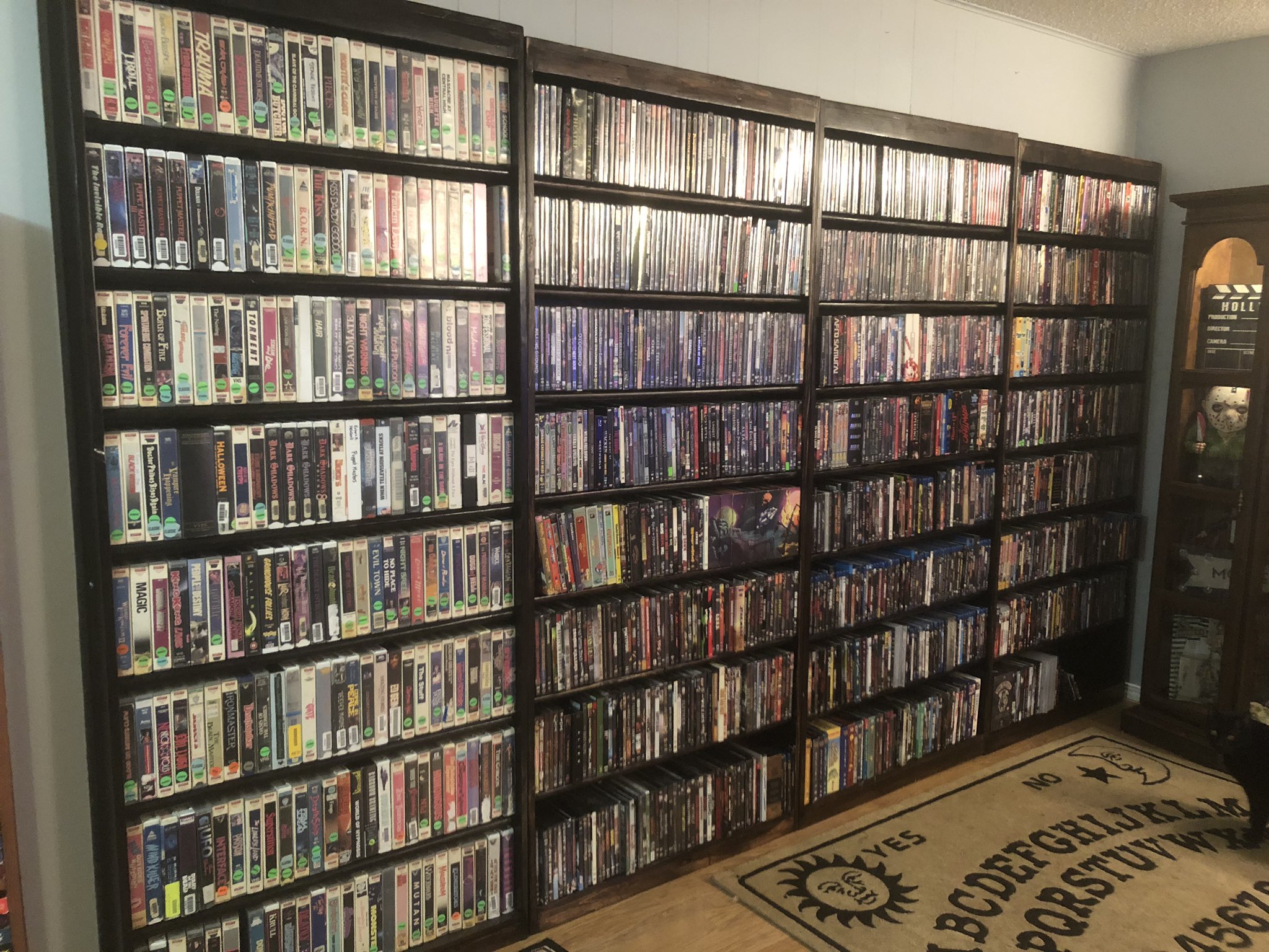 custom dvd shelving