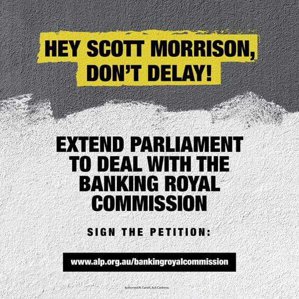 Absurd_Penguin's tweet image. Can you please sign  🖋 @AustralianLabor's petition calling on the government not to go soft on the banks ? 🏦  alp.org.au/bankingroyalco… #auspol #BankingRC