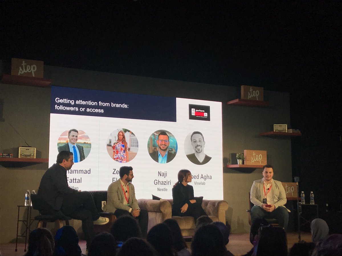 sociatacom's tweet image. Happening now at @stepconference, our CEO, @abedagha on stage discussing the relationship between brands and influencers. #STEP2019 #InfluencerMarketing