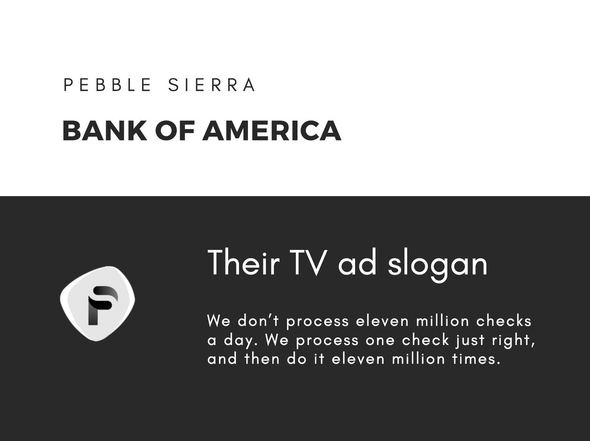 PebbleSierra's tweet photo. This tag line personifies Six Sigma. How high is this success rate? It is less than 3.4 errors per million opportunities for error.

#PebbleSierra
#SixSigma https://t.co/nWGqlWXM0A