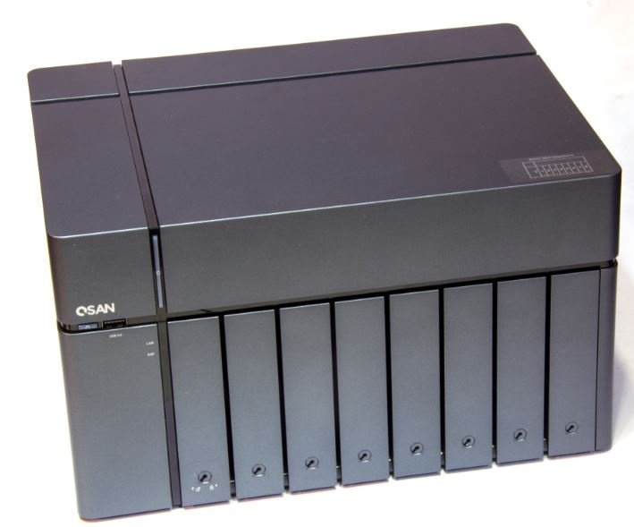 channelcity's tweet photo. #QSAN XCubeNAS XN8008T, il #NAS veloce e flessibile con interfaccia Thunderbolt 3 (#TESTPRODOTTO) @QSAN #testprodotto #NAS #Thunderbolt3 #QSANXCubeNAS #STORAGE https://t.co/dBgDL9kbZy https://t.co/gD7wLrZxD5