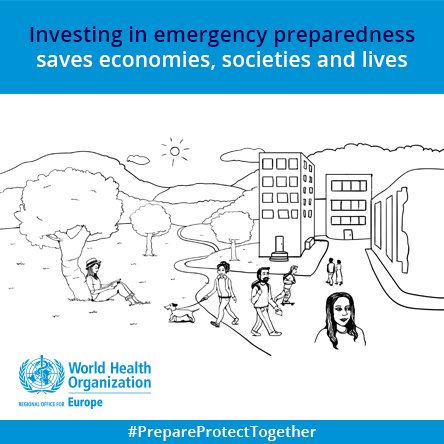DjNovakovicUN's tweet photo. Studies show that every $1 spent on emergency prevention, preparedness, response &amp; recovery saves over eight times that amount when an emergency happens. #PrepareProtectTogether #PHPreparedness https://t.co/C2GfSCITvA