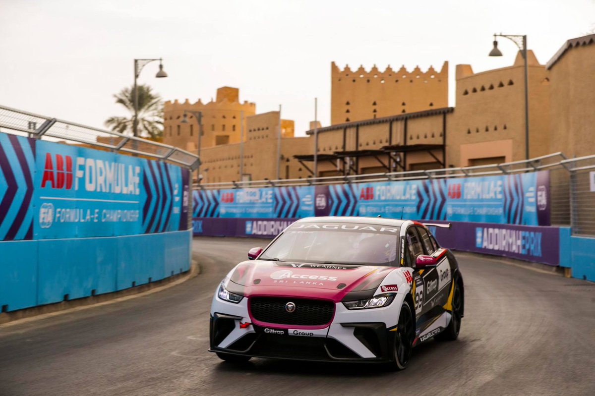 Congratulate our champ Simon Evans and wishing him the best of luck this weekend with Round 2 of Jaguar I PACE eTrophy Series in Mexico City. #access