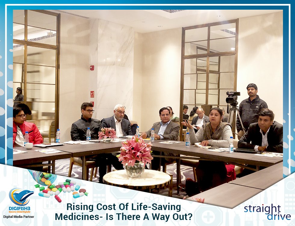 HyWehappywork's tweet photo. Highlights of the Round-table Conference on "Rising Cost of Life-saving Medicines - Is there a way out?" 
With @mukundji @Digifish3 
#Roundtableconference #RisingCostofLifesavingMedicines #healthcare #Pharmaceutical #Injectiions #Medical https://t.co/g68CbmIvFf