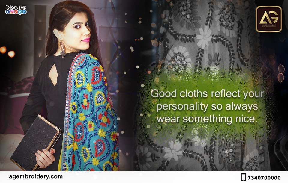 AgEmbroidery's tweet photo. Good cloths reflect your personality so always wear something nice.
#AGEmbroidery #Embroidery #Art #Suits #Designing #EmbroideredSuits #EmbroiderWork #StylishEmbroidery #Design #EmbroideryDesigns #Pattern #Dress #Fashion
📱: (+91)7340700000
🌐: https://t.co/Xg70CdC8Nx https://t.co/OMWSxZo6fo